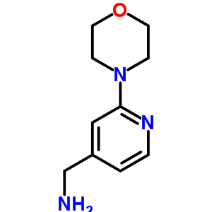 (2-Morpholinopyrid-4-yl)methylamine Structure,864068-88-2Structure