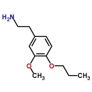 3-Methoxy-4-propoxyphenethylamine Structure,86456-98-6Structure