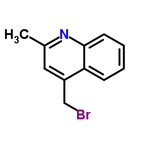 Quinoline, 4-(bromomethyl)-2-methyl- Structure,864779-06-6Structure