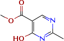 Methyl 2-methyl-6-oxo-1,6-dihydropyrimidine-5-carboxylate Structure,865077-08-3Structure