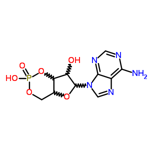 (S)-cyclic 3 5-(hydrogen phosphate) adenosine Structure,86594-35-6Structure