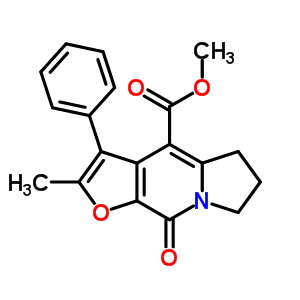 Methyl 2-methyl-8-oxo-3-phenyl-5,6,7,8-tetrahydro-1-oxa-7a-azaindacene-4-carboxylate Structure,866393-57-9Structure