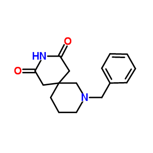 2,9-Diazaspiro[5.5]undecane-8,10-dione, 2-(phenylmethyl)- Structure,867006-12-0Structure