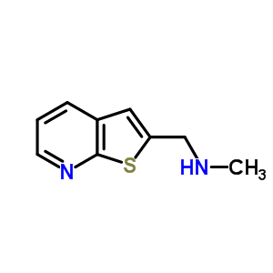 N-methyl-n-(thieno[2,3-b]pyridin-2-ylmethyl)amine Structure,868755-42-4Structure