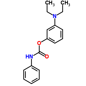 Carbamic acid, n-phenyl-, 3-diethylaminophenyl ester Structure,86928-03-2Structure