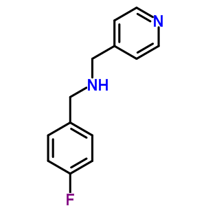 (4-Fluorobenzyl)(pyridin-4-ylmethyl)amine Structure,869945-23-3Structure