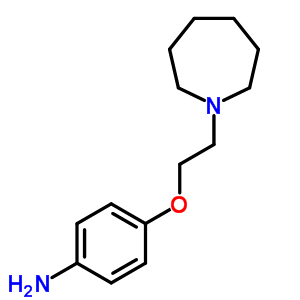 4-(2-Azepan-1-yl-ethoxy)-phenylamine Structure,869948-07-2Structure