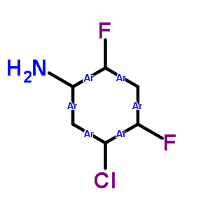 5-Chloro-2,4-difluoroaniline Structure,870606-45-4Structure