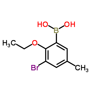 3-Bromo-2-ethoxy-5-methylphenylboronic acid Structure,870718-00-6Structure