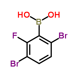 3,6-Dibromo-2-fluorophenylboronic acid Structure,870778-92-0Structure