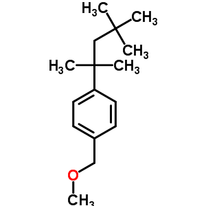 Benzene,1-(methoxymethyl)-4-(1,1,3,3-tetramethylbutyl)- Structure,87103-12-6Structure