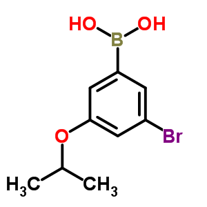 3-Bromo-5-isopropoxyphenylboronic acid Structure,871125-81-4Structure