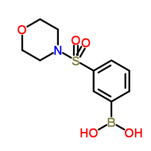 3-(Morpholin-4-ylsulphonyl)benzeneboronic acid Structure,871329-60-1Structure