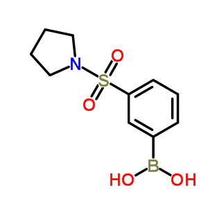 3-(Pyrrolidin-1-ylsulfonyl)phenylboronic acid Structure,871329-61-2Structure