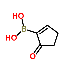 2-Borono-2-cyclopentenone Structure,871329-71-4Structure