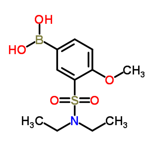 4-Methoxy-3-(n,n-diethylsulfamoyl)phenylboronic acid Structure,871333-03-8Structure