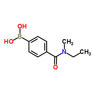 4-(N-ethyl-n-methylaminocarbonyl)phenylboronic acid Structure,871333-04-9Structure