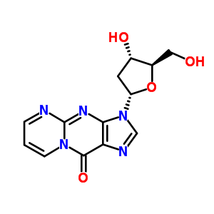 3-(2-Deoxy-alpha-d-erythro-pentofuranosyl)pyrimido[1,2-a]purin-10(3h)-one Structure,87171-83-3Structure