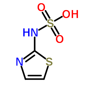 2-(Sulfoamino)-1,3-thiazole Structure,87198-68-3Structure