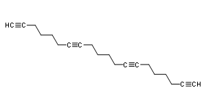 1,7,13,19-Eicosatetrayne Structure,872-27-5Structure