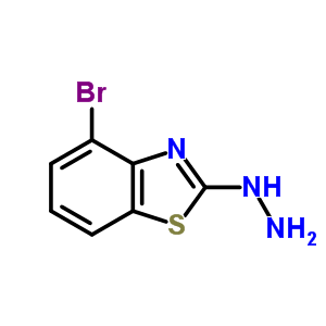 4-Bromo-2(3h)-benzothiazolonehydrazone Structure,872696-03-2Structure