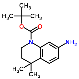 7-Amino-4,4-dimethyl-3,4-dihydro-2h-quinoline-1-carboxylic acid tert-butyl ester Structure,873056-12-3Structure