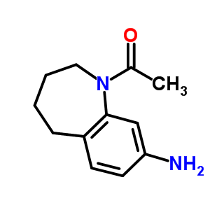 1-(8-Amino-2,3,4,5-tetrahydro-benzo[b]azepin-1-yl)-ethanone Structure,873056-24-7Structure