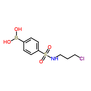 4-(N-(3-chloropropyl)sulfamoyl)phenylboronic acid Structure,874219-48-4Structure