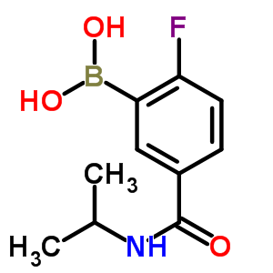 2-Fluoro-5-(isopropylcarbamoyl)benzeneboronic acid Structure,874289-49-3Structure