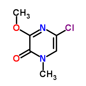 5-Chloro-3-methoxy-1-methyl-pyrazin-2-one Structure,87486-40-6Structure