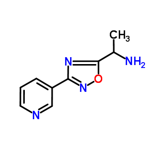 [1-(3-Pyridin-3-yl-1,2,4-oxadiazol-5-yl)ethyl]amine trifluoroacetate Structure,876710-85-9Structure