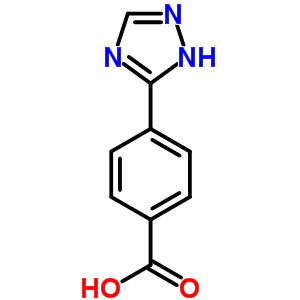 4-(2H-[1,2,4]Triazol-3-yl)-benzoic acid Structure,876715-40-1Structure