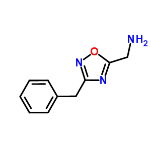 [(3-Benzyl-1,2,4-oxadiazol-5-yl)methyl]amine hydrochloride Structure,876715-43-4Structure