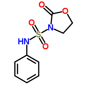 2-Oxo-n-phenyloxazolidine-3-sulfonamide Structure,87708-16-5Structure