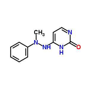 4-(2-Methyl-2-phenyl-hydrazinyl)-3h-pyrimidin-2-one Structure,87775-67-5Structure