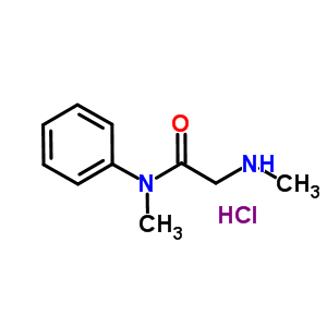 N-Methyl-2-methylamino-N-phenylacetamide hydrochloride Structure,877879-80-6Structure