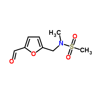 N-(5-Formyl-furan-2-ylmethyl)-N-methyl-methanesulfonamide Structure,878427-52-2Structure