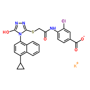 Rdea806 Structure,878670-63-4Structure