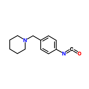 1-(4-Isocyanatobenzyl)piperidine Structure,879896-46-5Structure