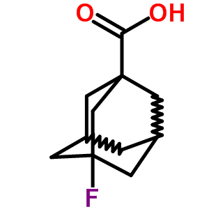 1-Fluoro-3-adamantanecarboxylic acid Structure,880-50-2Structure