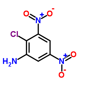 Benzenamine,2-chloro-3,5-dinitro- Structure,88140-44-7Structure