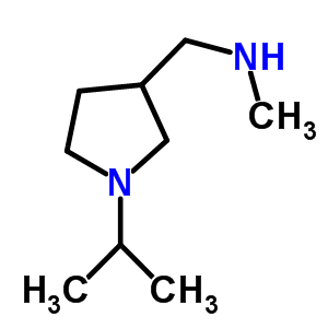 (1-Isopropyl-3-pyrrolidinyl)-n-methylmethanamine Structure,884504-73-8Structure