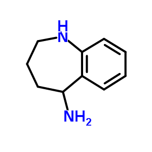 2,3,4,5-Tetrahydro-1H-benzo[b]azepin-5-ylamine Structure,885275-16-1Structure