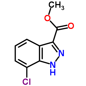 Methyl 7-chloro-1h-indazole-3-carboxylate Structure,885278-56-8Structure