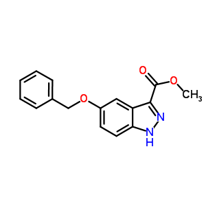 Methyl 5-benzyloxy-1h-indazole-3-carboxylate Structure,885278-62-6Structure