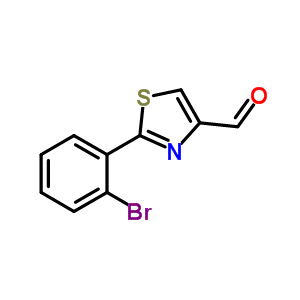 2-(2-Bromo-phenyl)-thiazole-4-carbaldehyde Structure,885279-14-1Structure