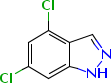 4,6-Dichloro-1h-indazole Structure,885519-58-4Structure