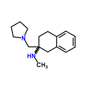 Methyl-(2-pyrrolidin-1-ylmethyl-1,2,3,4-tetrahydro-naphthalen-2-yl)-amine Structure,885951-06-4Structure