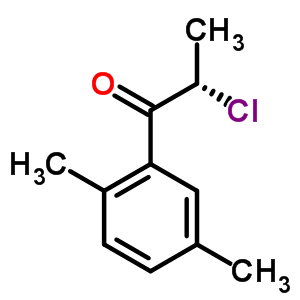 1-Propanone, 2-chloro-1-(2,5-dimethylphenyl)- (9ci) Structure,88632-72-8Structure