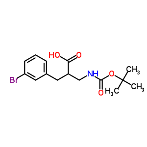 2-N-boc-2-aminomethyl-3-(3-bromo-phenyl)-propionic acid Structure,886364-87-0Structure